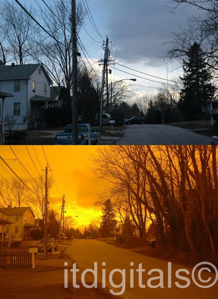 55mm Special Effect Sepia Lens Filter Old Tyme For Film Digital & Black & White - Image 3 of 4