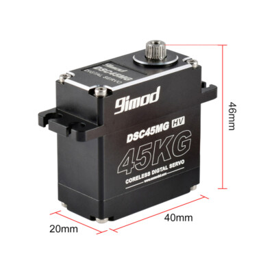 HobbyPark Waterproof 45KG Servo Coreless Motor 8.4V HV