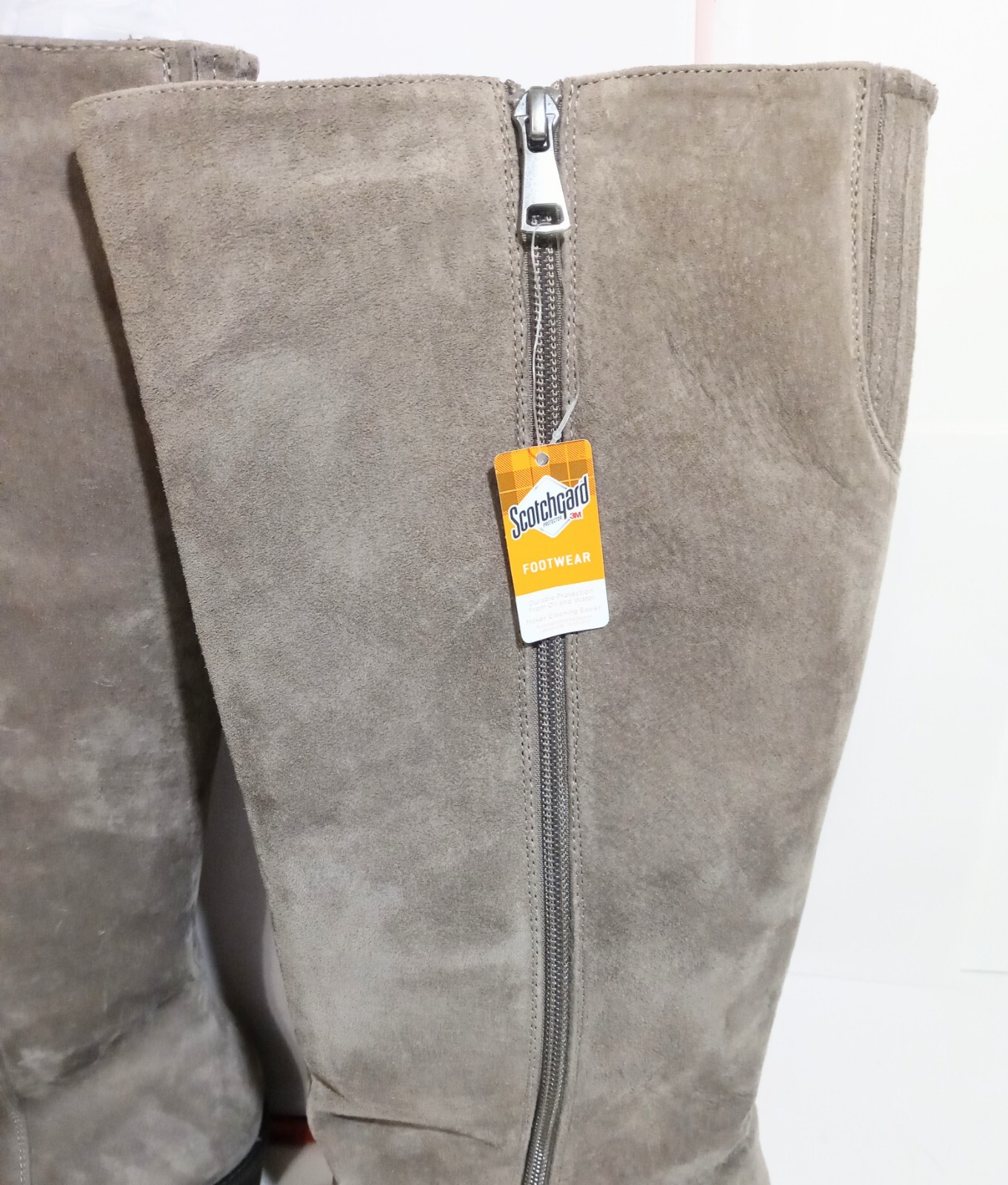 PROPET Women's Rider Regular Calf Tall Boots Women's Smoked Taupe Size