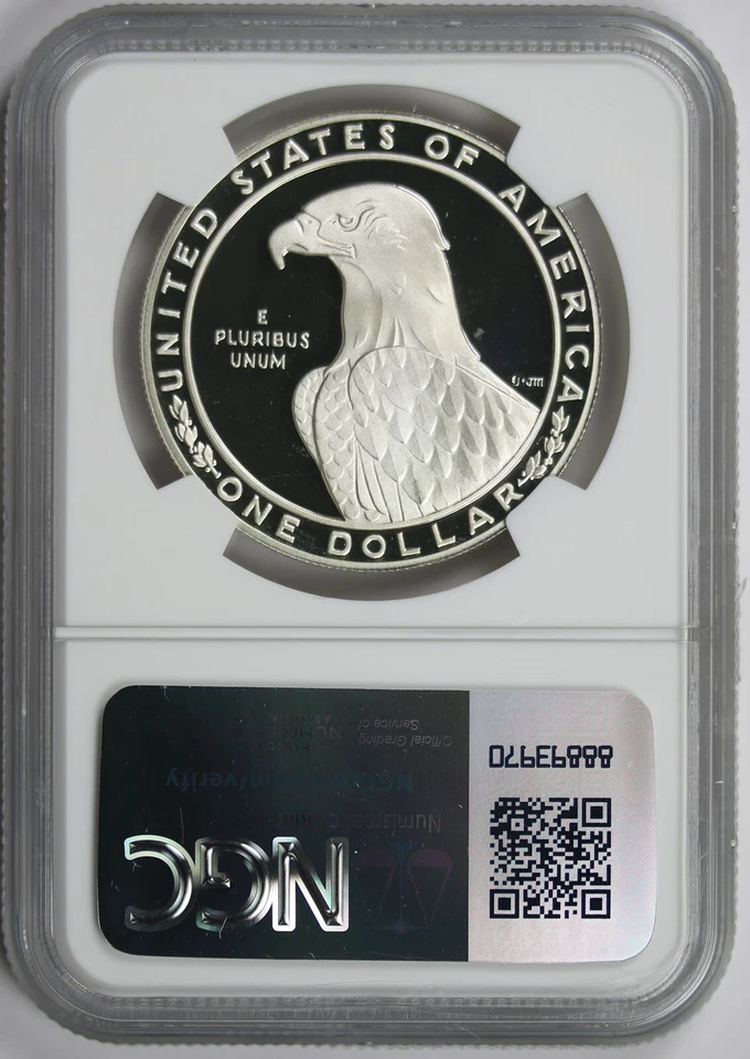 1983-S Olympics Discus Thrower Modern Commemorative Silver $1 PF 69 UCAM NGC - Image 2 of 4