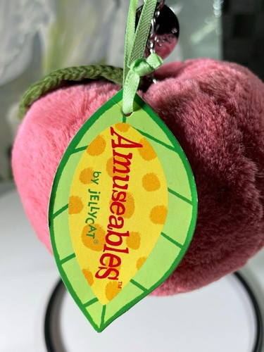 Retired Jellycat Amuseables Cherry Bag Charm Keyring | Soft Plush Keychain | eBay