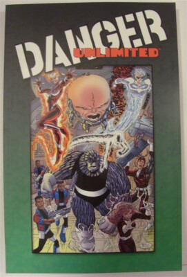 DANGER UNLIMITED IDW TPB COMIC 1ST PRINT 1-4 BABE 1-2 JOHN BYRNE 2009 NM NEW!