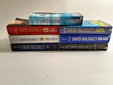 David Baldacci 7 paperback book bundle- see photos and description for titles