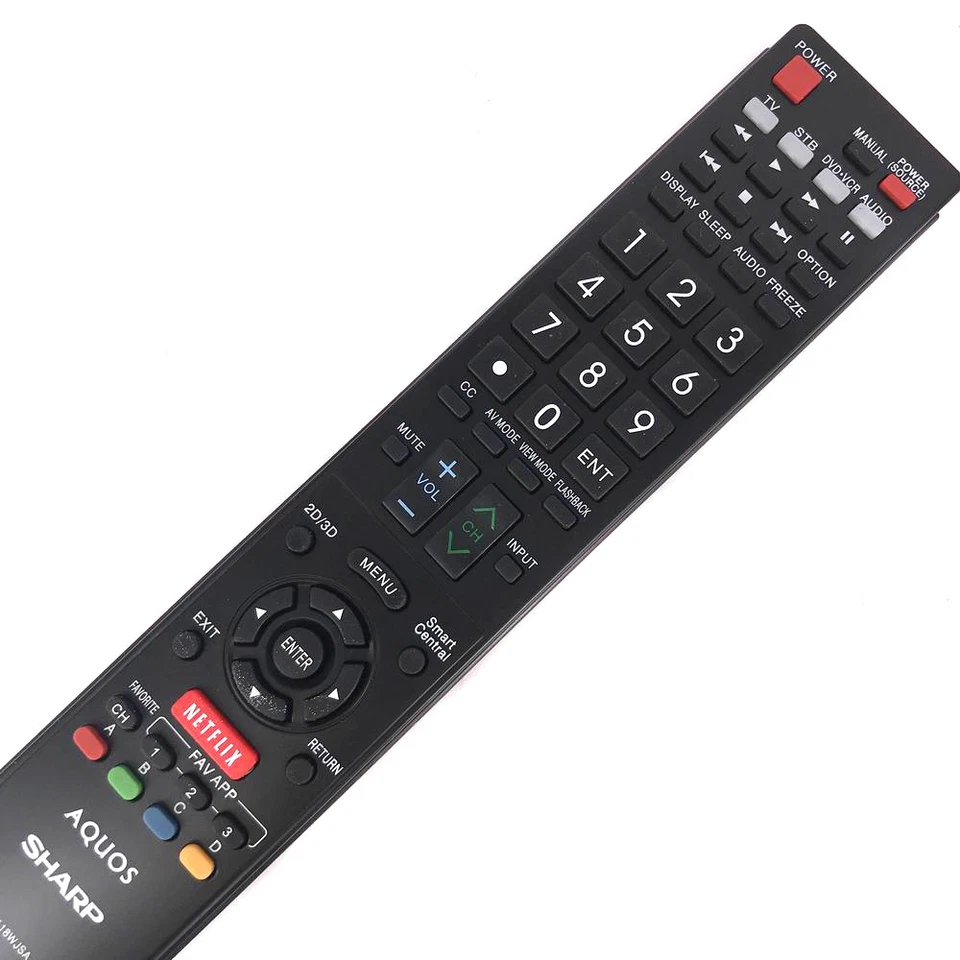 New GB118WJSA For Sharp AQUOS TV remote control GB005WJSA GA890WJSA LC60LE650U - Image 4 of 4