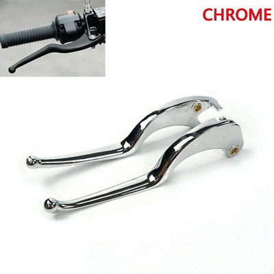 Unbranded Aluminum Black Brake & Clutch Lever Set For Indian Scout / Sixty / Bobber 2015-2017