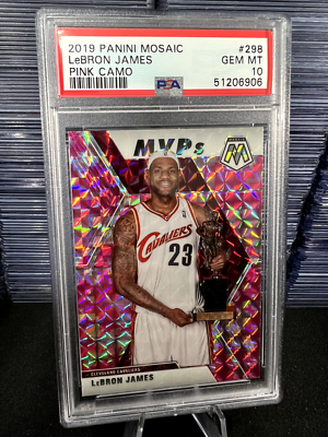 Panini Lebron MVP pink camo PSA10 【公式通販】