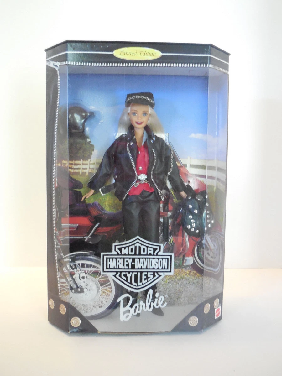 1997 HARLEY DAVIDSON 1st First Edition BARBIE Doll W/ Blonde Hair