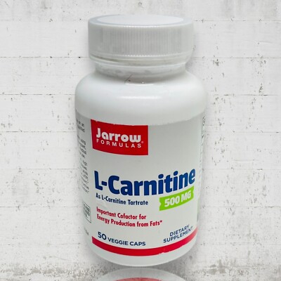 L-Carnitine, 500 mg, 50 Veggie Capsules