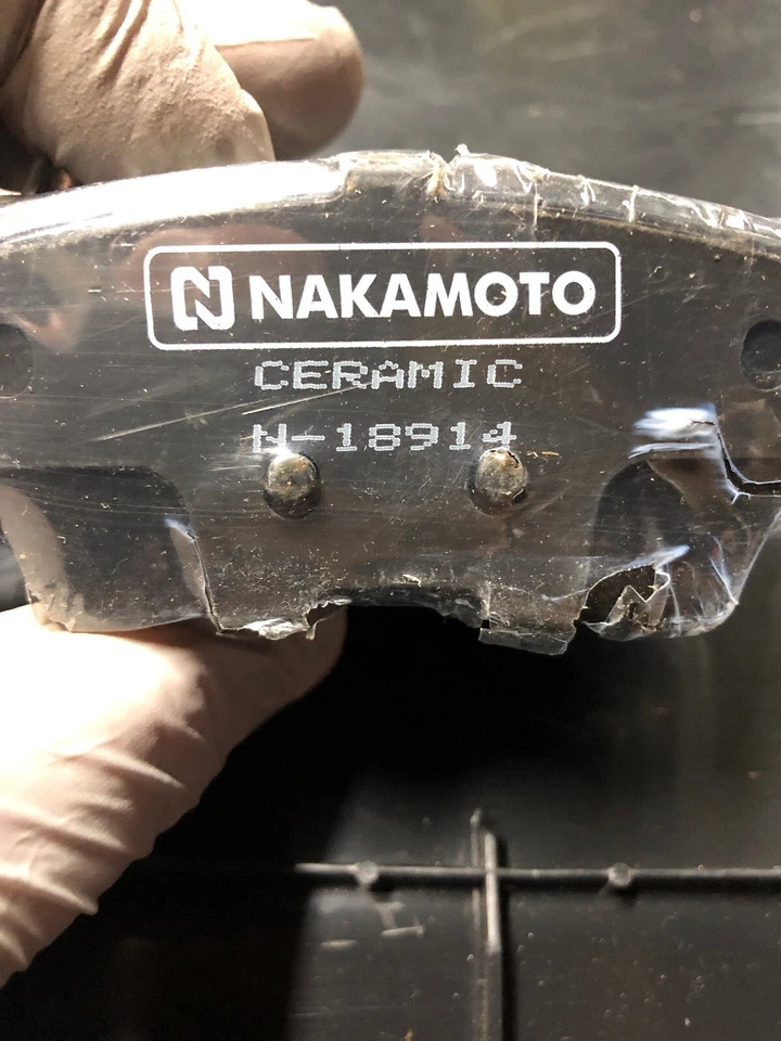 NAKAMOTO Ceramic Pads Part No N-18914 Pads Only No Box - Image 2 of 3