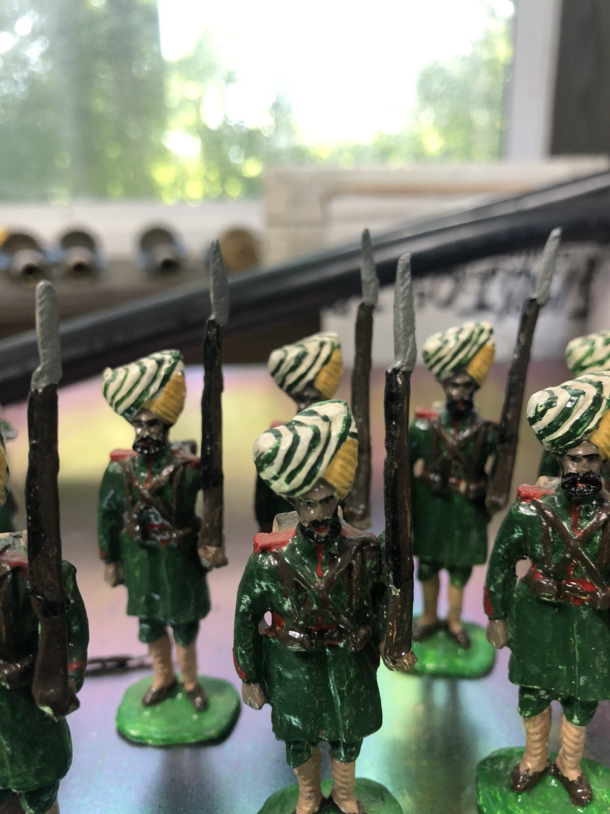 16 Arabian?lead Soldiers Hand Painted Miniatures eBay