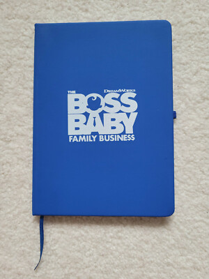The Boss Baby: Family Business (2021) NoteBook - 5'' x 7'' (RARE)