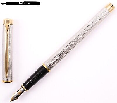 Pelikan New Classic Fountain Pen P390 in Silver with 18K M Pelikan New Classic Fountain Pen P390 in Silver with 18K M