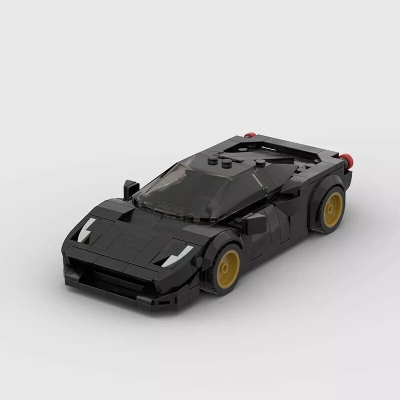 LEGO Car MOC: Ferrari 458 Speed Champions Fast Delivery Perfect Gift Style-