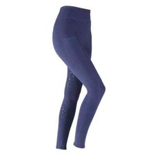 Shires Aubrion Hudson Horse Riding Tights - Navy 8112 Size XXSmall