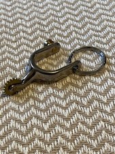 Miniature Spur Horse Brass Keychain   
