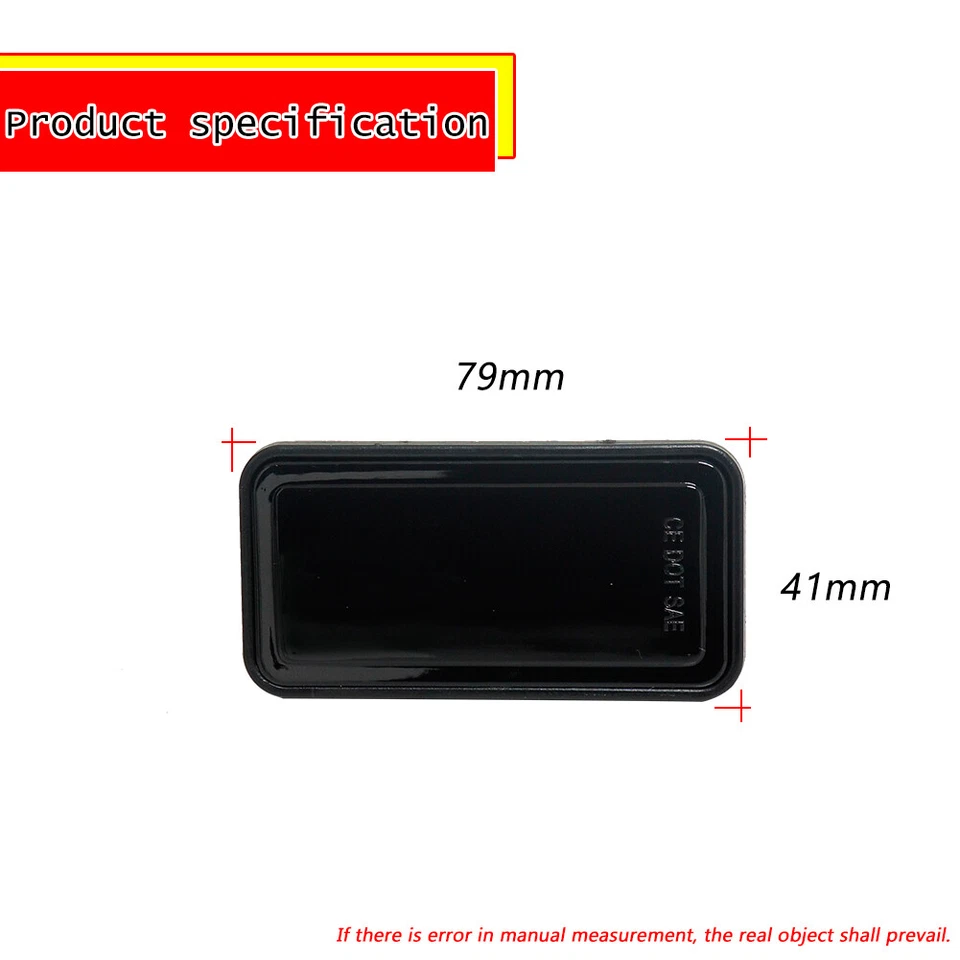 Luzes indicadoras laterais de LED brancas dianteiras de fumaça Camaro Impala Nova Corvette 1968-69 - Imagem 4 de 4