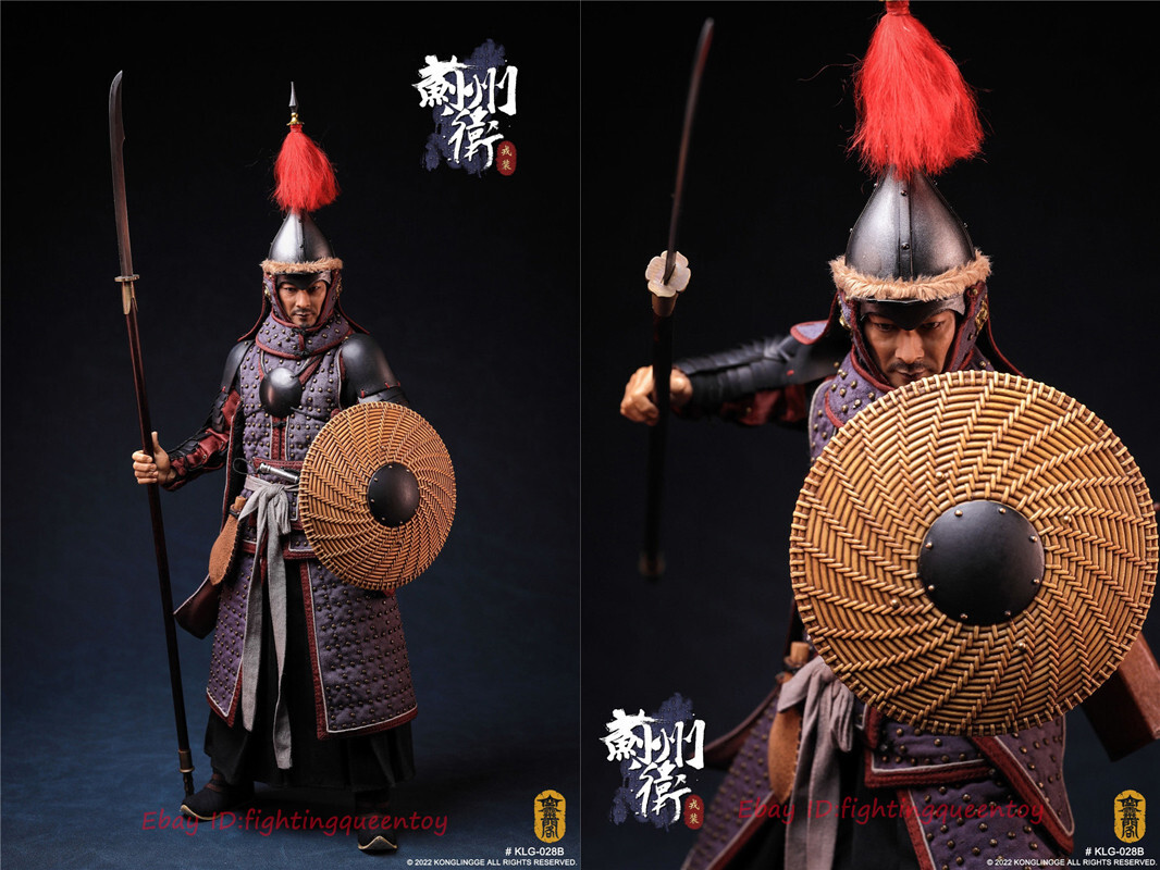 KONGLINGGE KLG-R028B-A Ming Dynasty Jizhou Commander 1/6 Blue