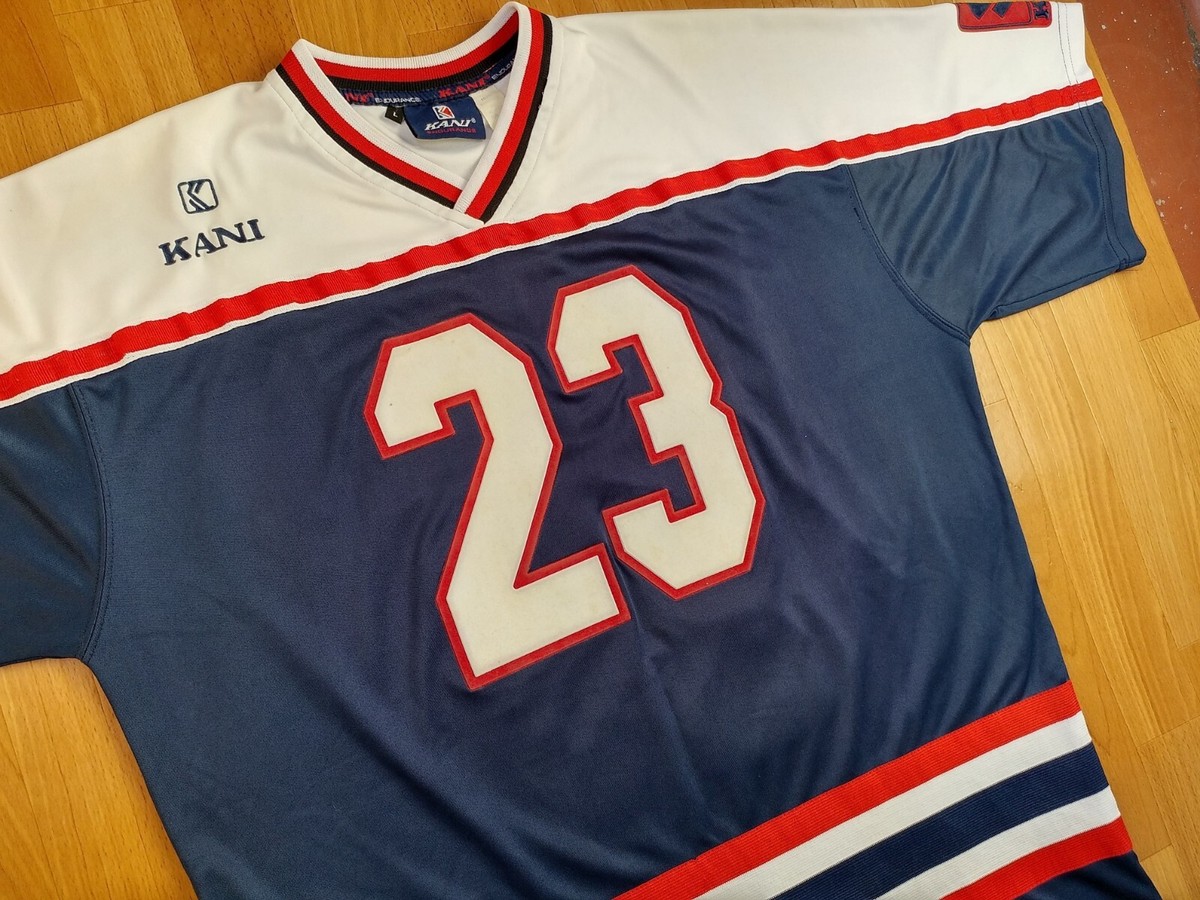 Karl Kani jersey white, Endurance vintage t-shirt 90s hip