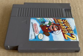 GREAT SHAPE Super Mario Bros 2 NES Nintendo Game Booklet Instruction Manual