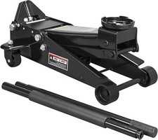 Torin Car Floor Racing Hydraulic Trolley Service Jack Heavy Duty 3 Ton Blac K