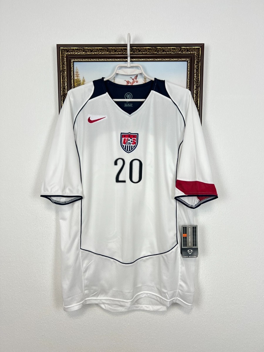 USA Home football shirt 2004 Soccer 20 Brian McBride Nike Jersey