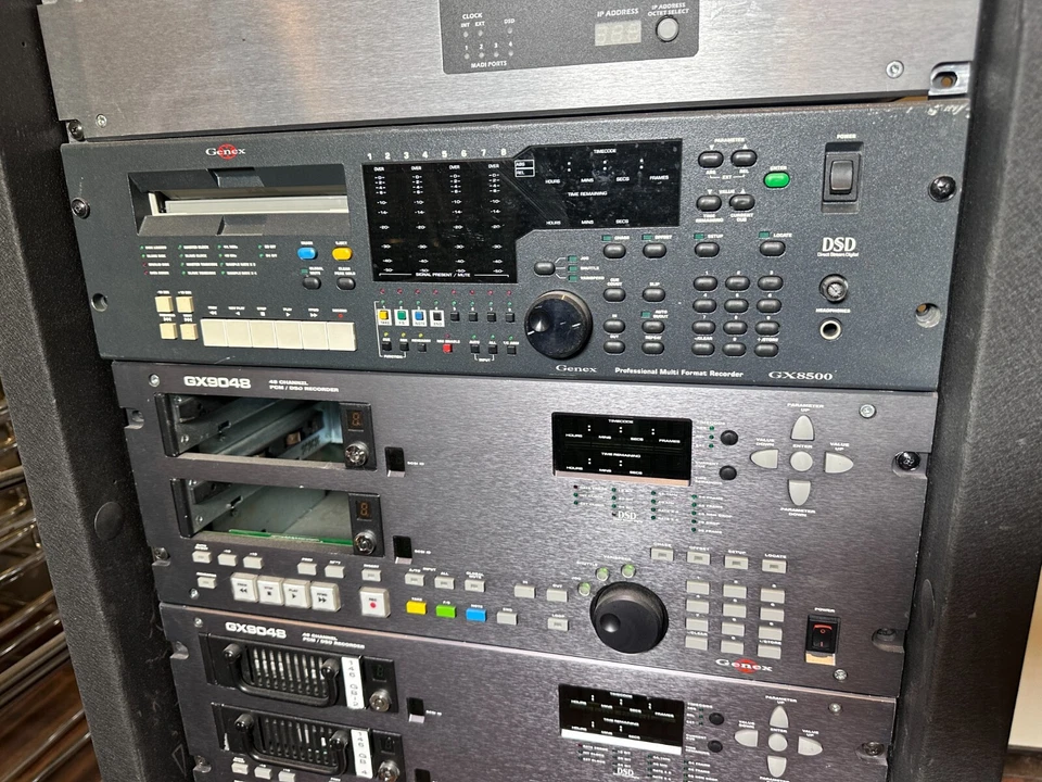 GENEX GX-8500 Master 8-Kanal Digital Recorder 24 Bit /192 kHz / DSD