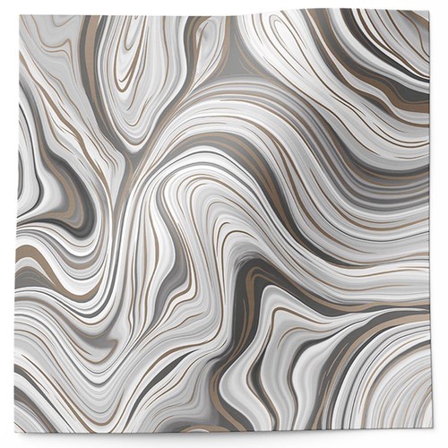 MARBLEIZED SILVER Design Print Tissue Paper Sheets Choose Size & Package Amount - Picture 4 of 4