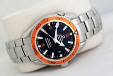 Omega Seamaster Planet Ocean - 42mm Co-Axial Watch - Orange Bezel