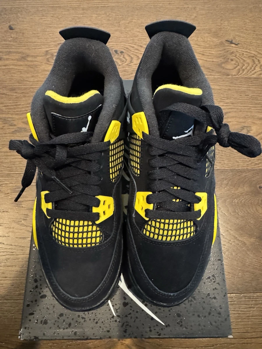 Preços baixos em Jordan 4 Retro Mid Thunder | eBay