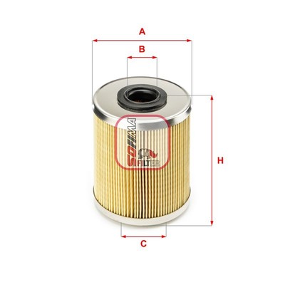 Kraftstofffilter Filter für Opel Renault Nissan Vivaro A 2006-> Sofima S0492N