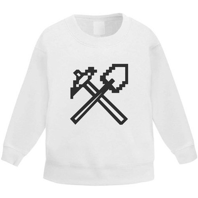 '8-Bit Mining Tools' Kid's Sweatshirt / Sweater / Jumper (KW055460)