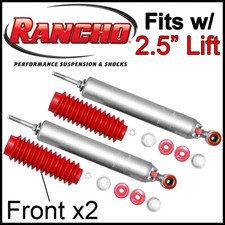 Rancho Rs9000xl Front Shock Absorbers Fit 2011-25 Ram 2500 3500 4wd W2.5 Lift