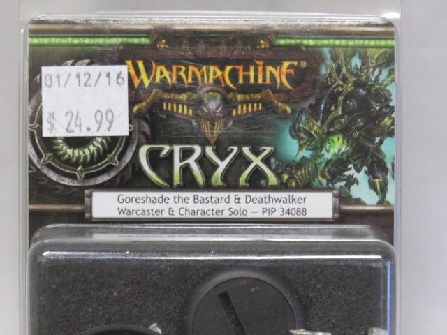 Privateer Press Warmachine Cryx - Goreshade the Bastard & Deathwalker ...