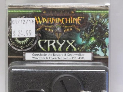 Privateer Press Warmachine Cryx - Goreshade the Bastard & Deathwalker ...