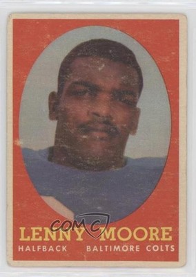1958 Topps Lenny Moore #10 HOF e6p