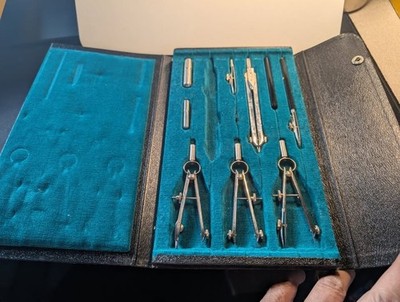 Vintage Dietzgen Constructo 1096T Germany Compass Engineering Drafting Tools