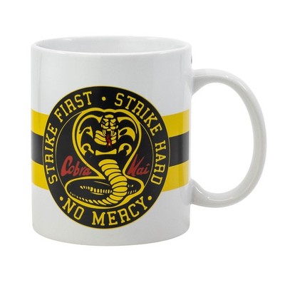 Cobra Kai   No Mercy Tasse   320 ml   Weiß   Neu