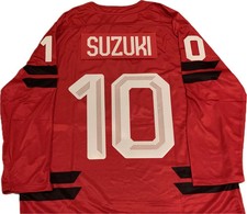 2026 Team Canada Bauer Olympics Red Semi-Pro Hockey Jersey - Nick Suzuki