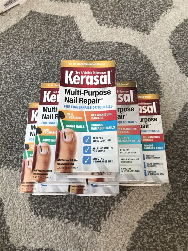 Kerasal Multi Purpose Nail Repair  For Fingernails Or Toenails Lot Of 6