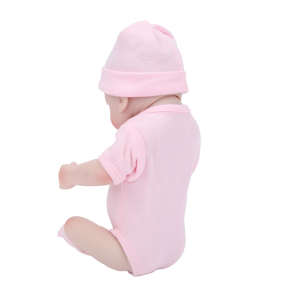 10 Inch Silicone Reborn Doll Body Simulation Reborn Doll Lifelike Baby Doll - Immagine 4 di 4