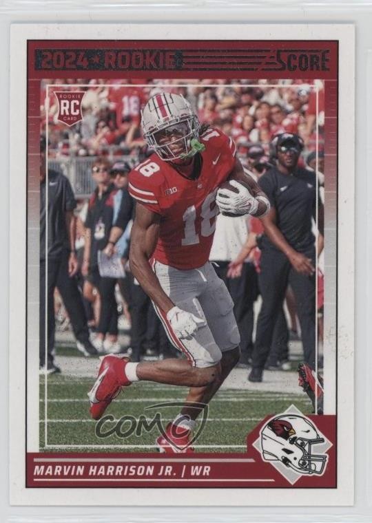 2024 Score Rookies Marvin Harrison Jr #305 00jz