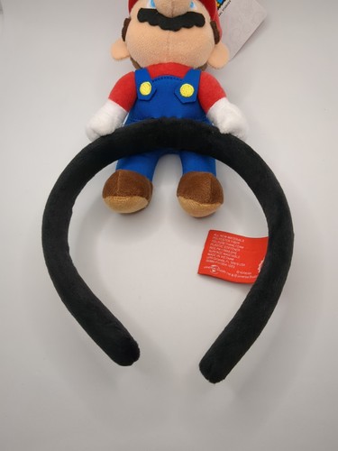 NWT Universal Studio Super Nintendo World Mario Headband Plush - Picture 7 of 8
