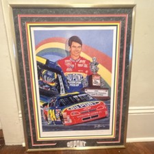 Sam Bass Pot Of Gold Jeff Gordon 1995 Winston Cup Champion Framed Lithograph