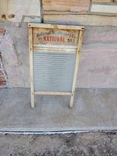Vintage National Washboard Co. No. 134 Chicago Saginaw Memphis