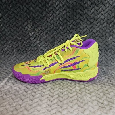 Puma Lamelo Ball MB.03 Spark Men\'s Green Athletic Basketball Shoes Size 5.5 Puma Lamelo Ball MB.03 Spark Men main image 3