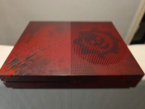Microsoft Xbox One S 2To Console Gears Of War 4 Édition Limitée Comme Neuve