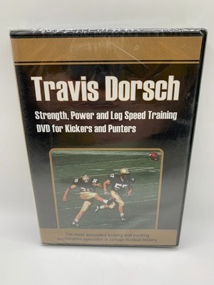 ''Travis Dorsch: Strength, Power and Leg Speed Training DVD for Kickers'' OOP 