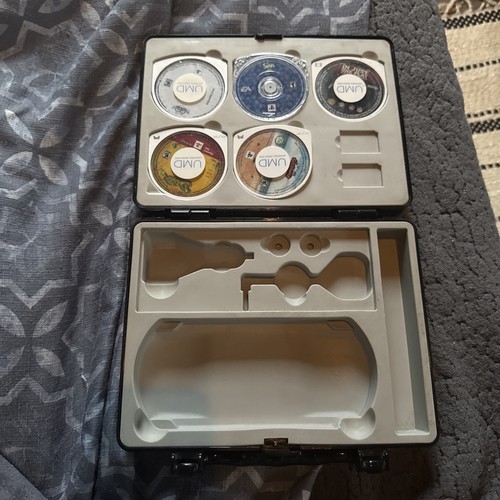 PSP Hard case With Games Bundle