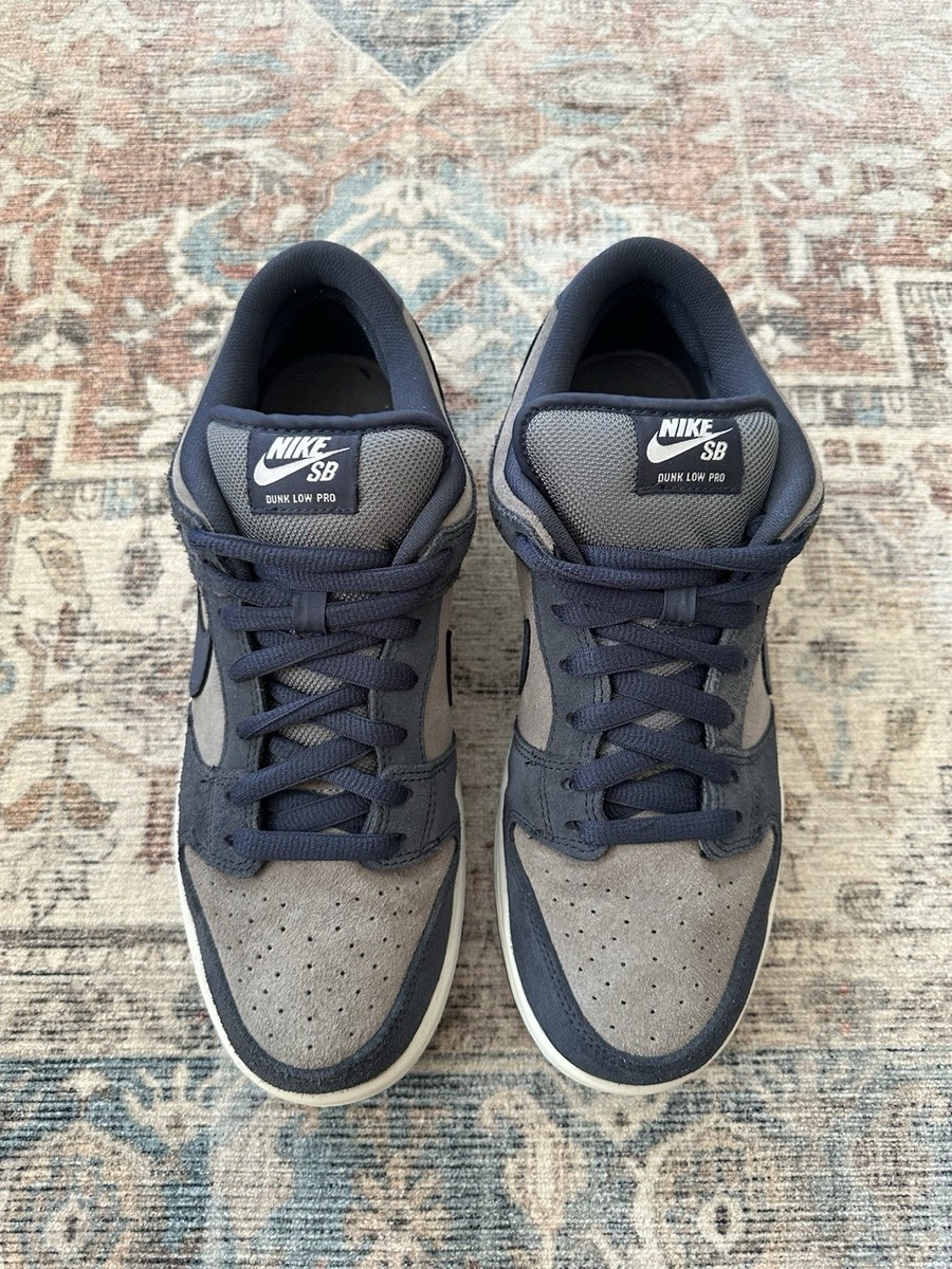 Nike SB Dunk Low Pro Thunder Blue Cool Grey Size 10 | eBay