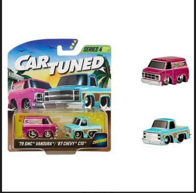 2025, MGA Car Tuned Series 4 = 2 PACK = 79 GMC Vandura van , 87
